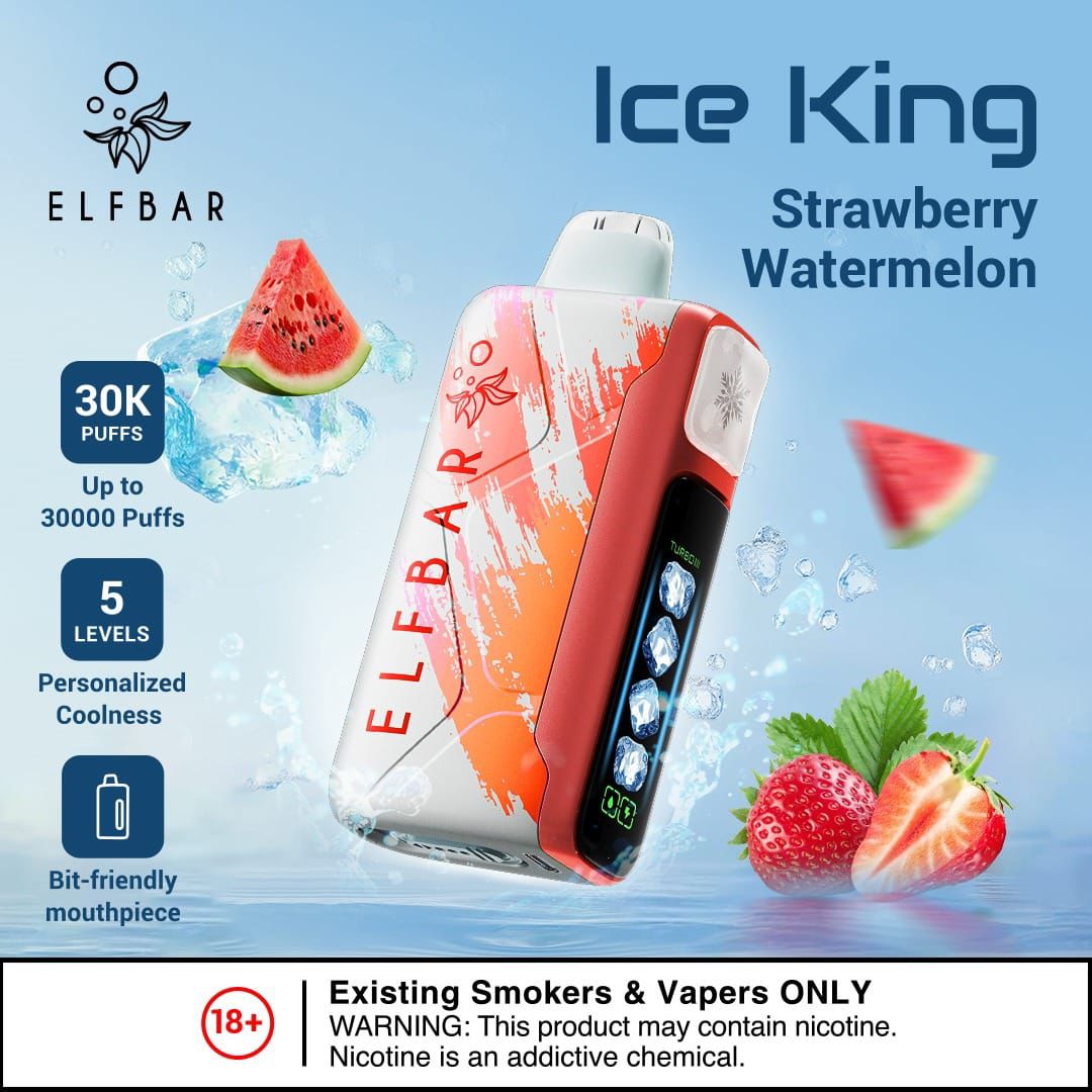 Elf Bar Ice King 30000 Puffs disposable vape