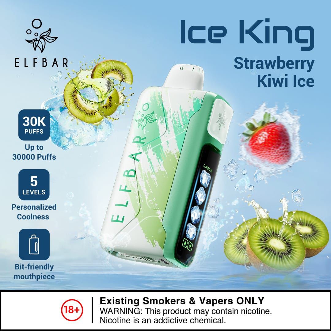 Elf Bar Ice King 30000 Puffs disposable vape