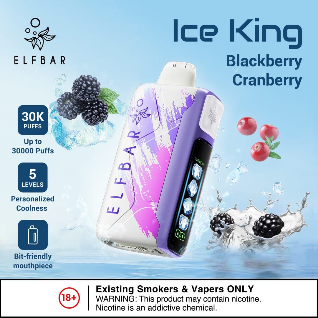 Elf Bar Ice King 30000 Puffs disposable vape