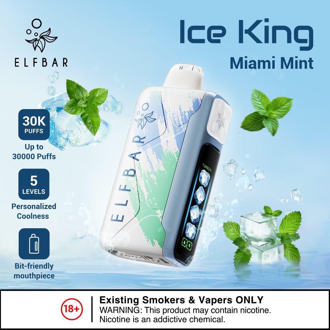 Elf Bar Ice King 30000 Puffs disposable vape