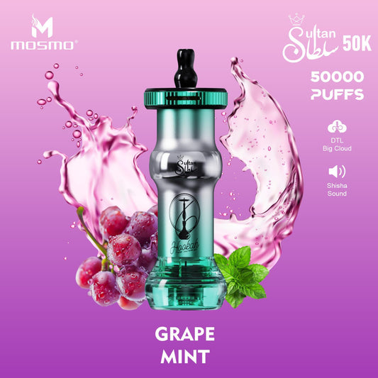 Mosmo Sultan 50,000 Dubai | Buy DTL E-Hookah Disposable UAE