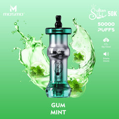 Mosmo Sultan 50k Puffs DTL E-hookah Dispoable Vape In UAE
