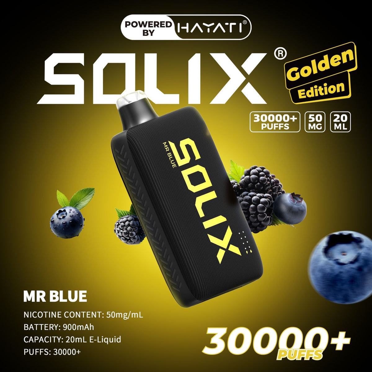 Hayati Solix 30000 Dubai | Buy 50mg 30k Puffs Vape UAE