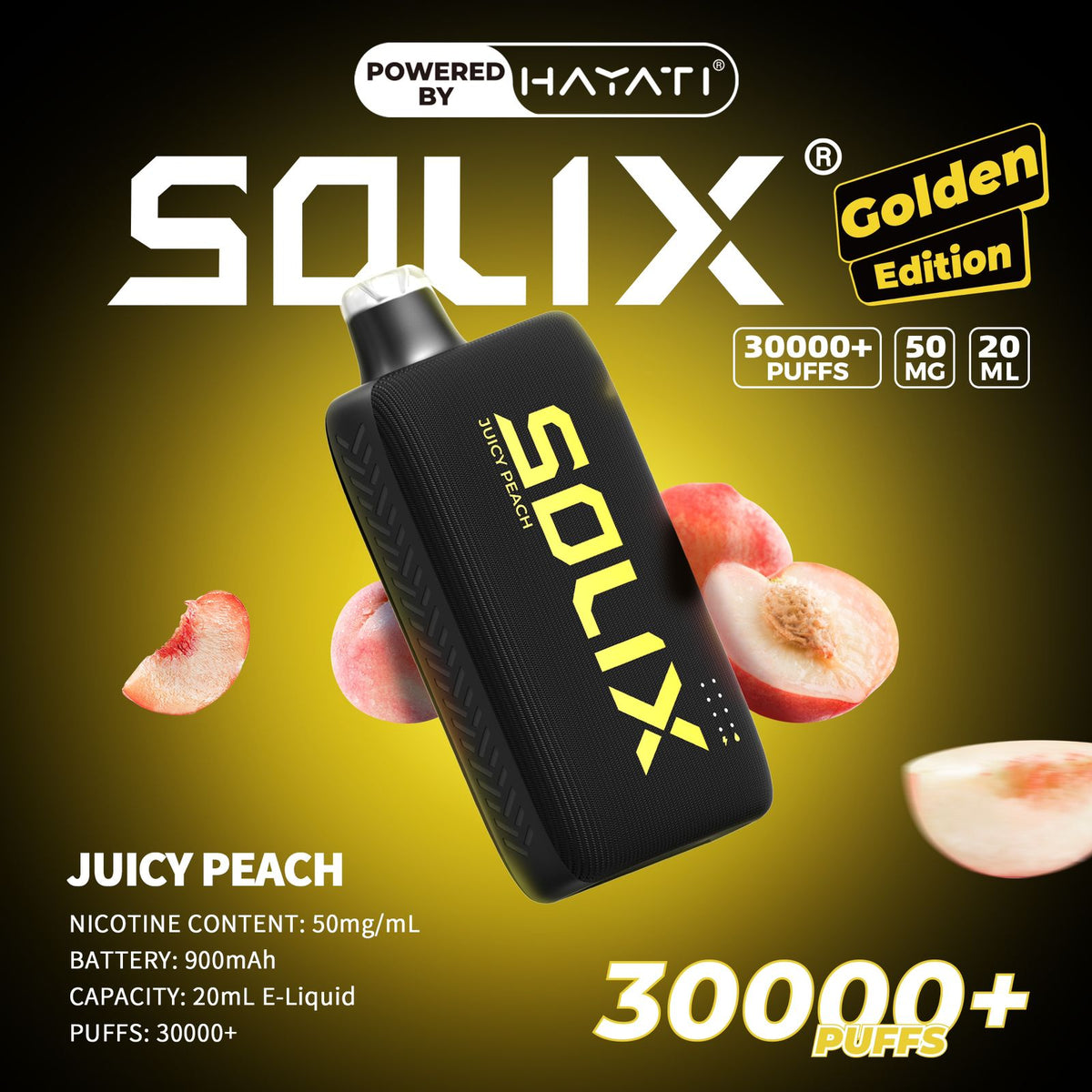Hayati Solix 30000 Dubai | Buy 50mg 30k Puffs Vape UAE