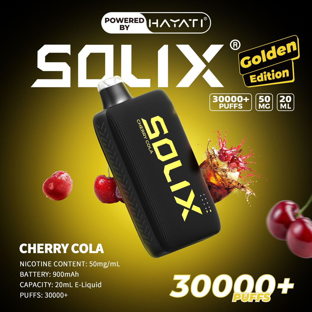 Hayati Solix 30000 Dubai | Buy 50mg 30k Puffs Vape UAE