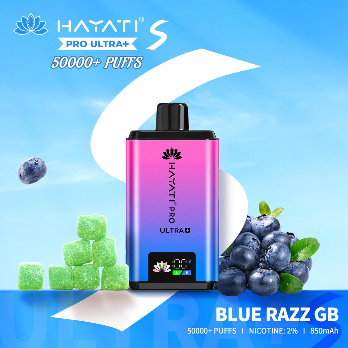 Hayati Pro Ultra+ 50000 Puffs Vape – Disposable Vape in Dubai UAE
