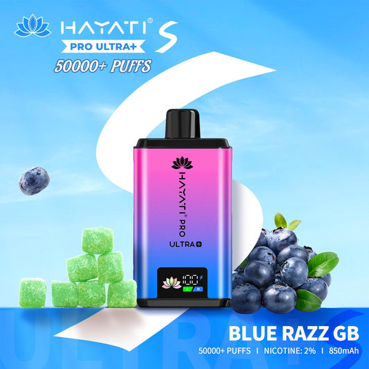 Hayati Pro Ultra+ 50000 Puffs Vape – Disposable Vape in Dubai UAE