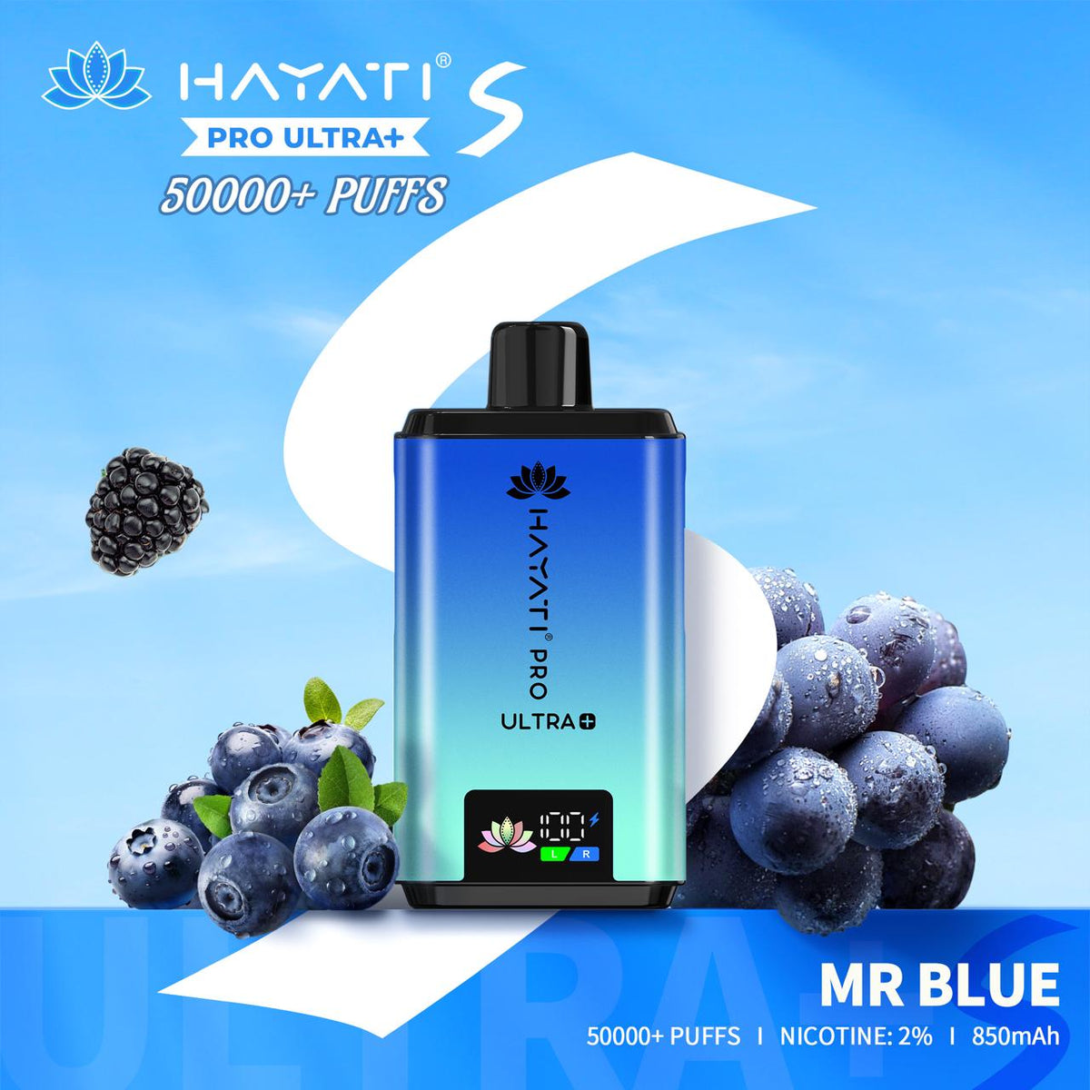 Hayati Pro Ultra+ 50000 Puffs Vape – Disposable Vape in Dubai UAE