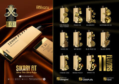 SIKARY FIT 12000 PUFFS 20 MG IN UAE