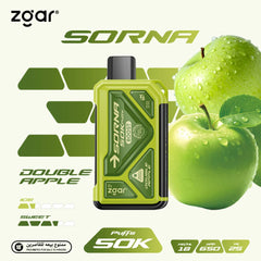 ZGAR Sorna 50000 Puffs Disposable Vape 18mg In Dubai