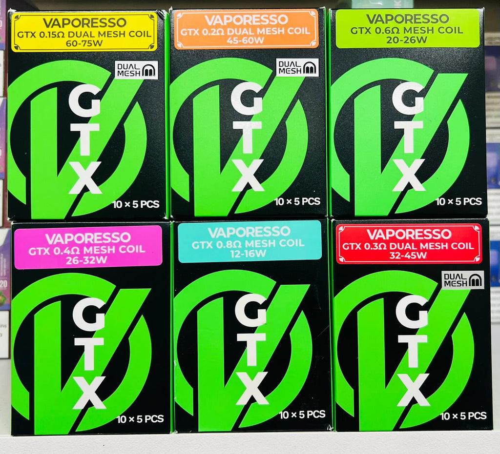 Vaporesso GTX Replacement Mesh Coils for Target PM80 UAE  Mr Vape Dubai
