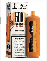 Mazaya Cloud AURA 50000 Puffs Disposable Vape 6mg in UAE