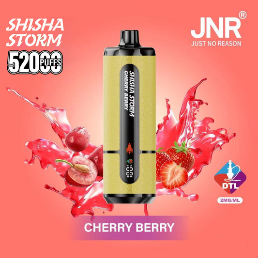 JNR Shisha Storm 52000 Puffs Disposable Vape 2% DTL in UAE
