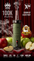 Xtra Sultan Shisha 100,000 Puffs Vape  Mr Vape Dubai