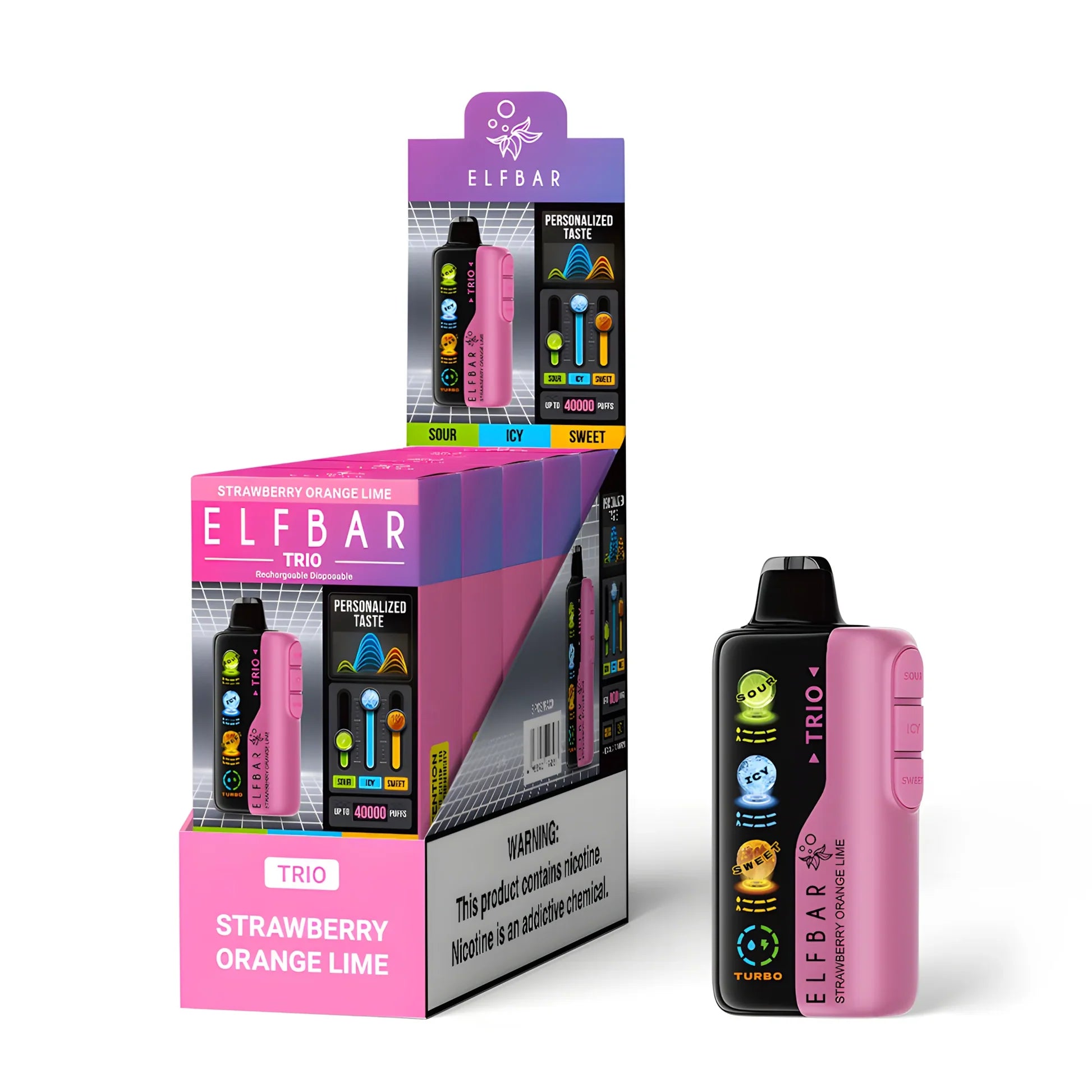 ELFBAR TRIO 40000 Puffs Disposable Vape | Dubai UAE