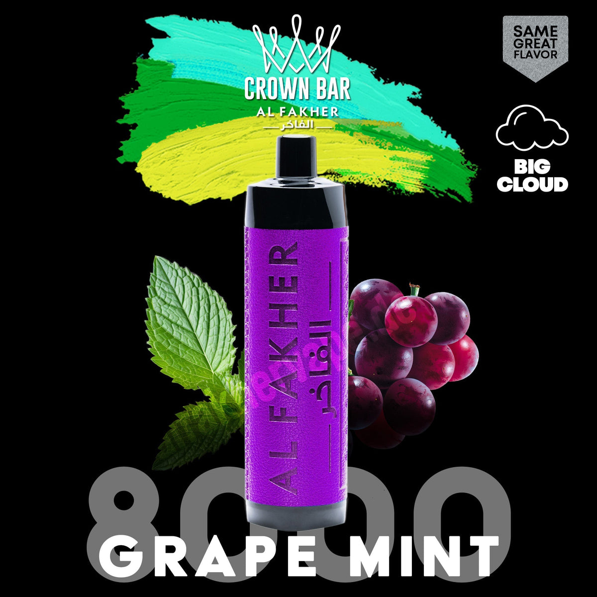 Al Fakher Crown Bar 8000 Dubai | Buy Shisha DTL Vape UAE