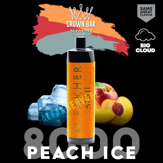 Al Fakher Crown Bar 8000 Dubai | Buy Shisha DTL Vape UAE