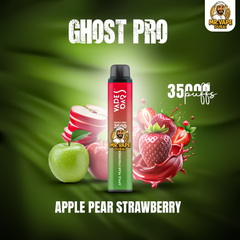 VAPES BAR - GHOST PRO 3500 PUFFS DISPOSABLE VAPE IN UAE