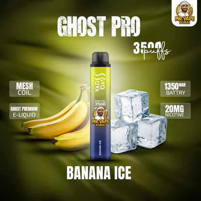 Vapes Bar Ghost Pro 3500 Dubai | Buy 3500 Puffs Disposable UAE