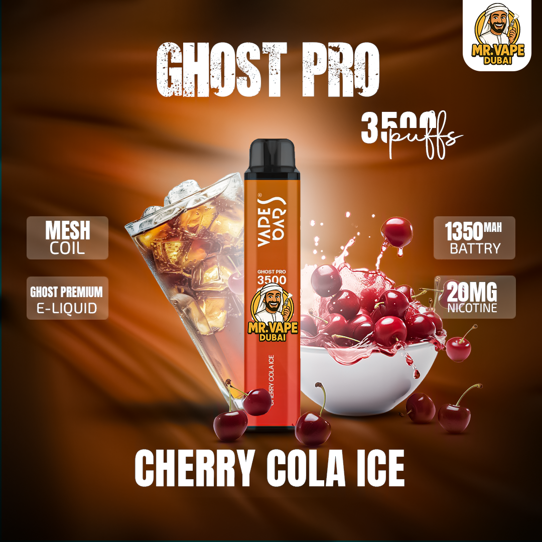 Vapes Bar Ghost Pro 3500 Dubai | Buy 3500 Puffs Disposable UAE