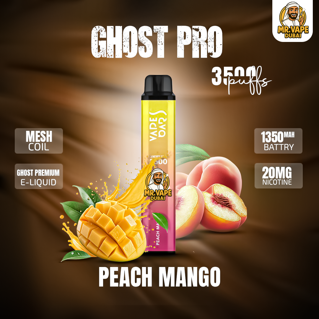 Vapes Bar Ghost Pro 3500 Dubai | Buy 3500 Puffs Disposable UAE