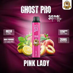 VAPES BAR - GHOST PRO 3500 PUFFS DISPOSABLE VAPE IN UAE