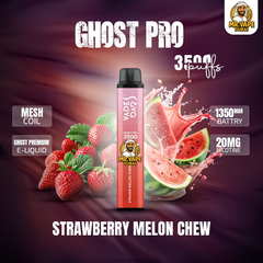 VAPES BAR - GHOST PRO 3500 PUFFS DISPOSABLE VAPE IN UAE