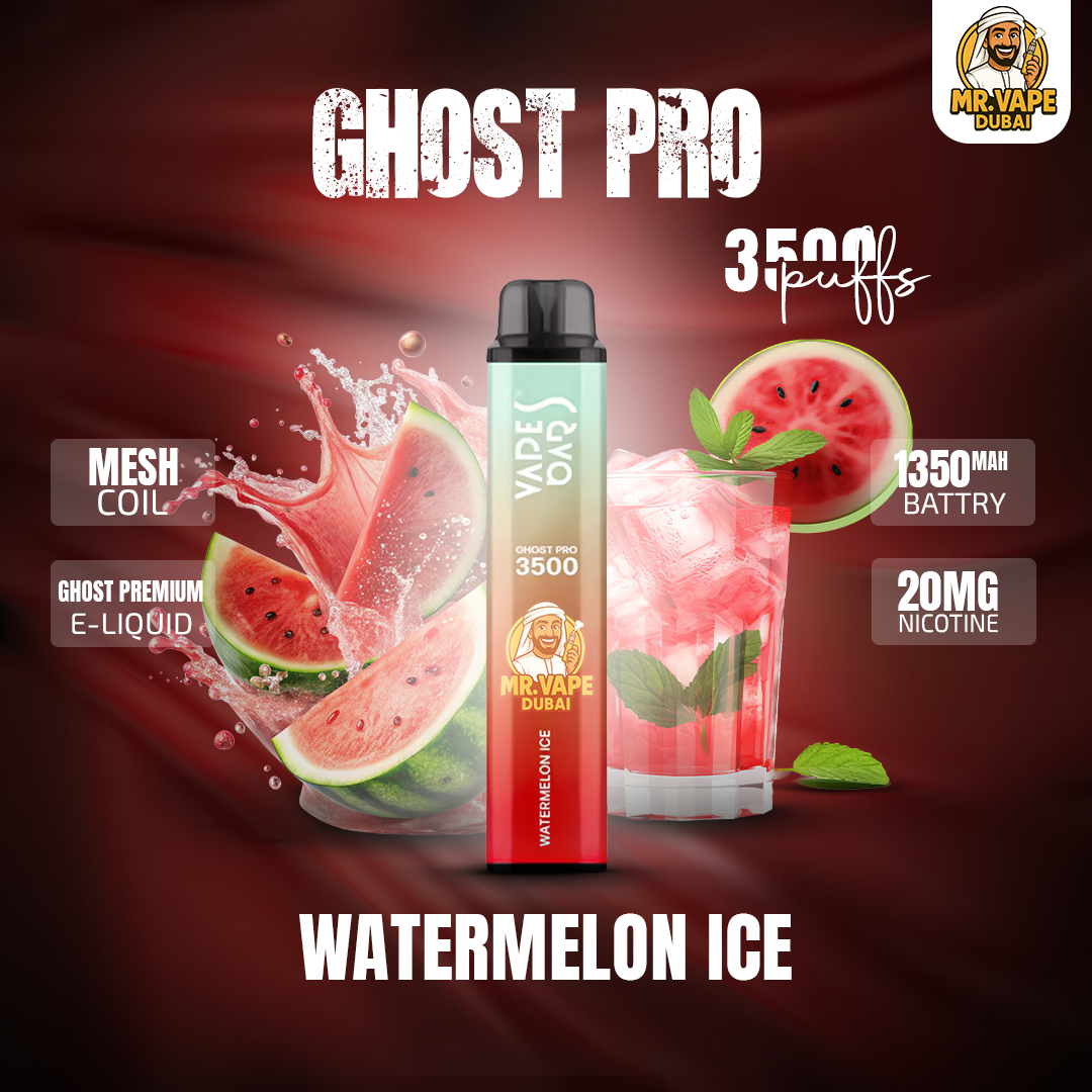 Vapes Bar Ghost Pro 3500 Dubai | Buy 3500 Puffs Disposable UAE