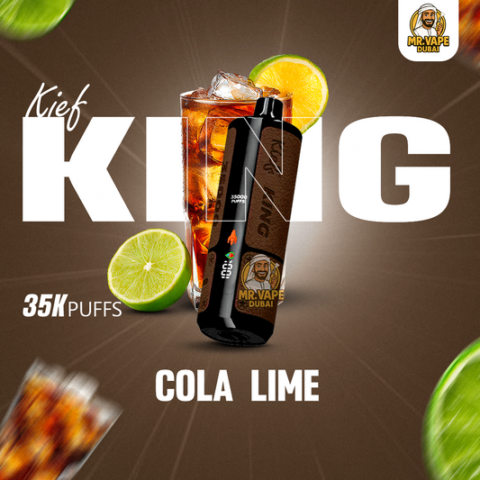 Kief King 35000 Puffs Disposable Vape 3mg In Dubai