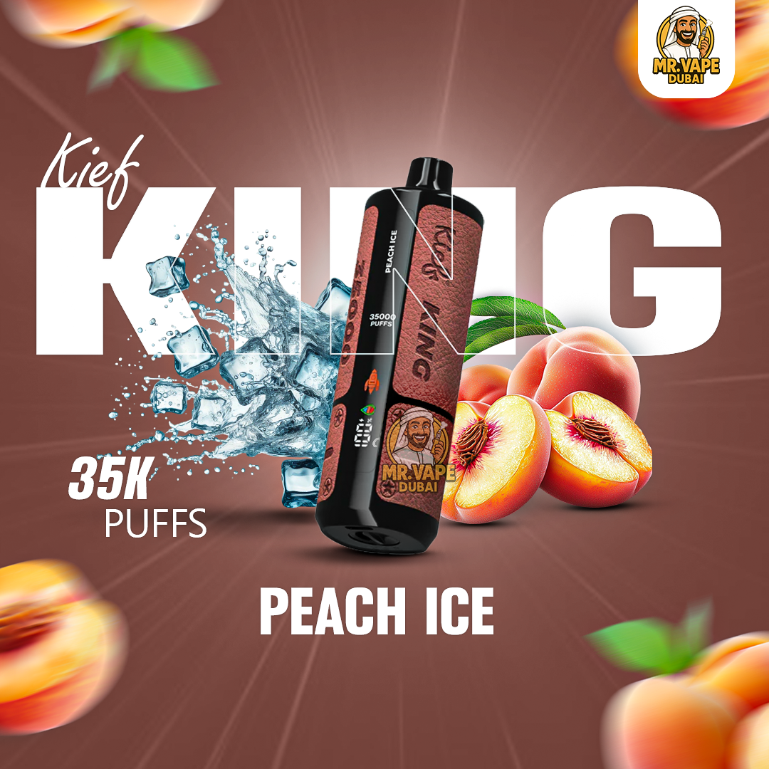 Kief King 35000 Puffs Disposable Vape 3mg In Dubai
