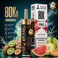 Mazaya Deep Cloud 80K Puffs E-Hookah with 30ml e-liquid, 1300mAh rechargeable battery, mesh coil and adjustable airflow UAE