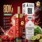 Mazaya Deep Cloud 80K Puffs E-Hookah with 30ml e-liquid, 1300mAh rechargeable battery, mesh coil and adjustable airflow UAE