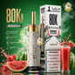 Mazaya Deep Cloud 80K Puffs E-Hookah with 30ml e-liquid, 1300mAh rechargeable battery, mesh coil and adjustable airflow UAE
