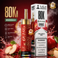 Mazaya Deep Cloud 80K Puffs E-Hookah with 30ml e-liquid, 1300mAh rechargeable battery, mesh coil and adjustable airflow UAE