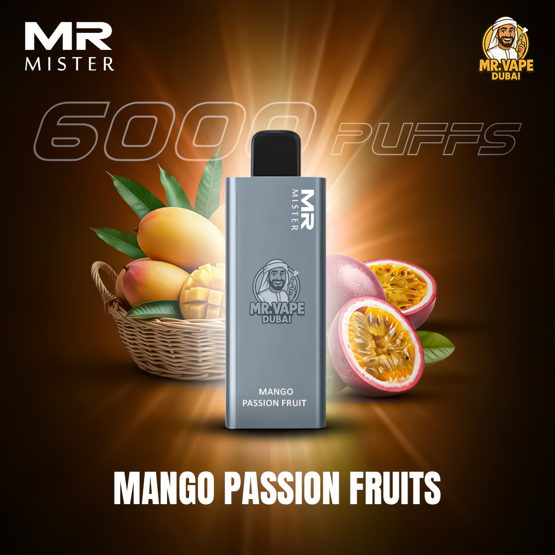 Mr Mister 6000 Puffs Dubai | Buy Rechargeable Disposable UAE