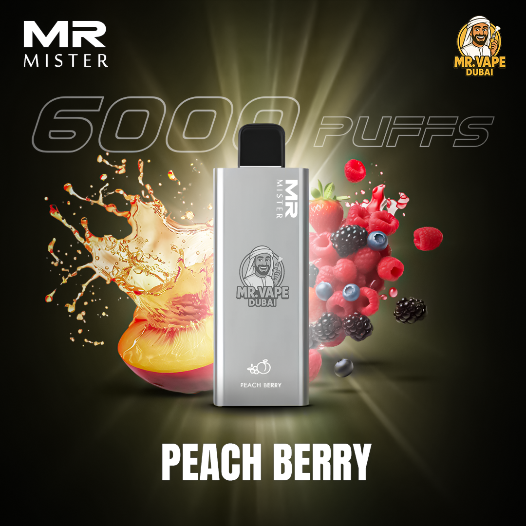 Mr Mister 6000 Puffs Dubai | Buy Rechargeable Disposable UAE