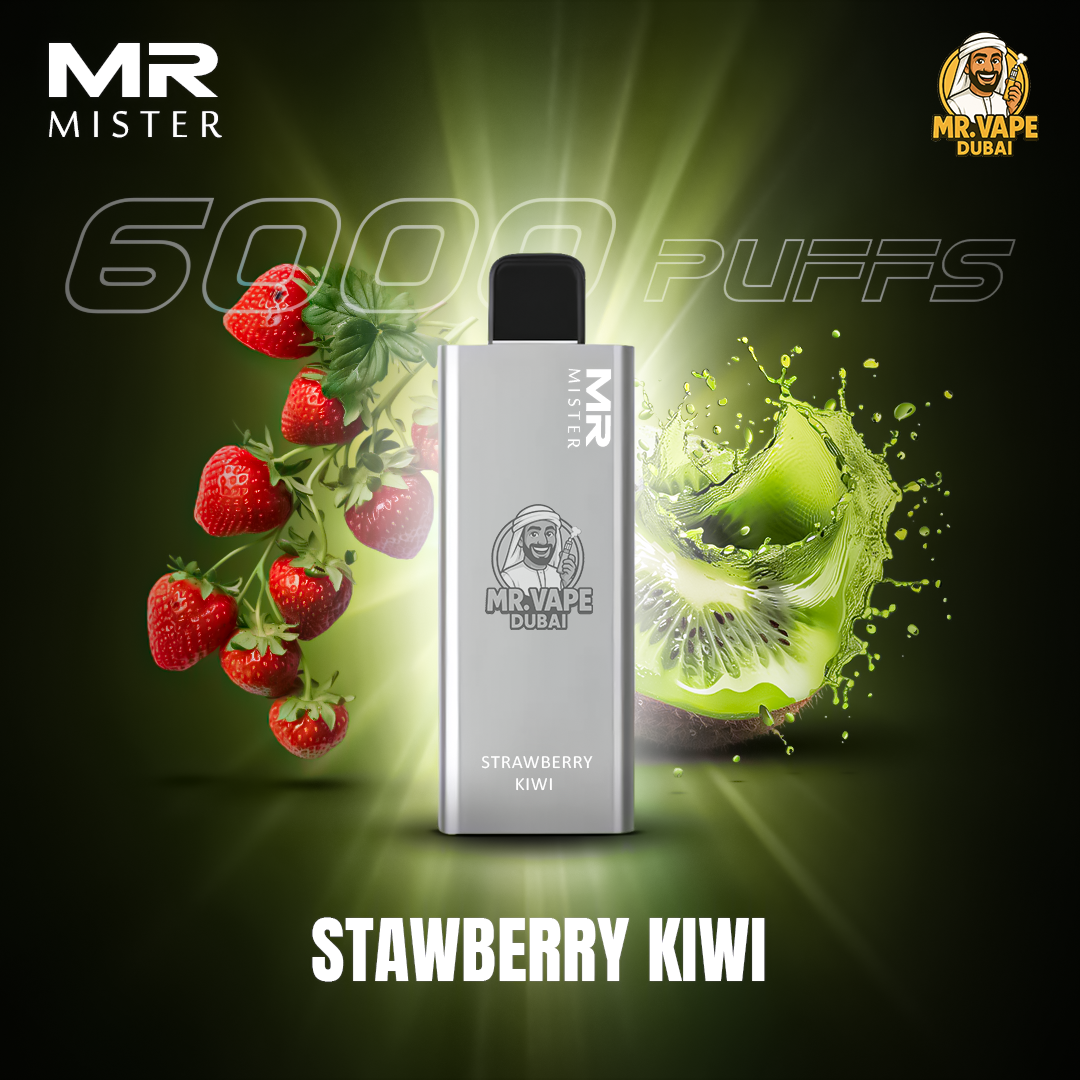 Mr Mister 6000 Puffs Dubai | Buy Rechargeable Disposable UAE