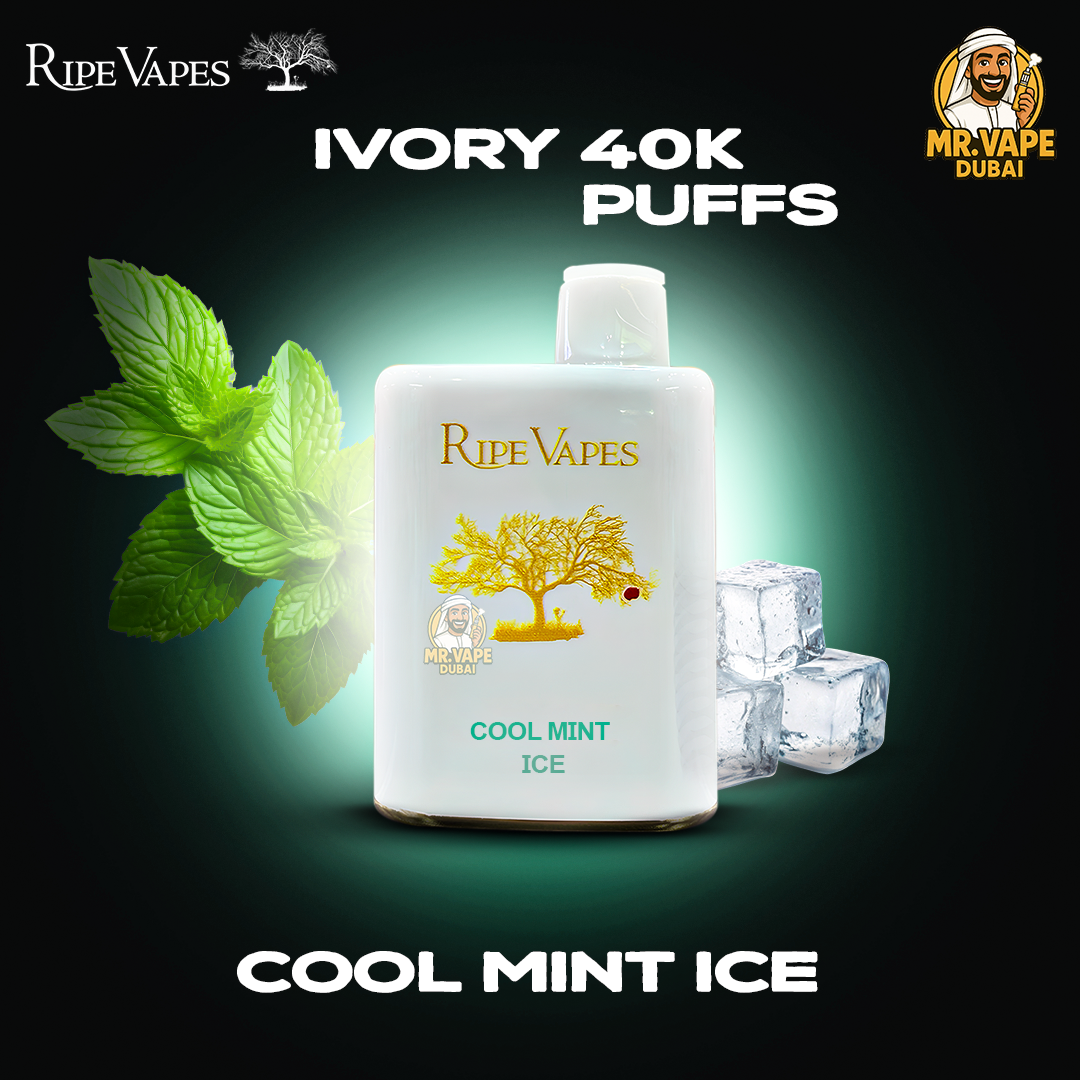 Ripe Vapes Ivory 40,000 Dubai | Buy VCT Disposable Vape UAE