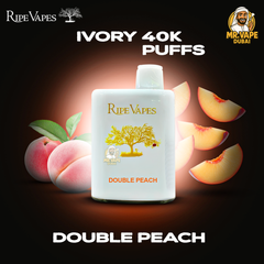 Ripe Vapes IVORY 40000 Puffs Disposable Vape in Dubai.