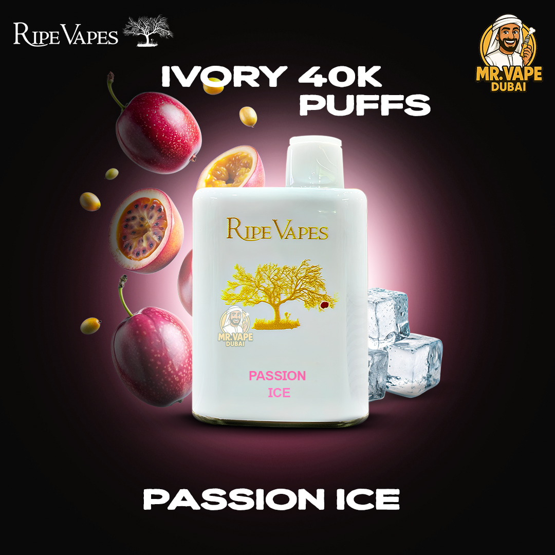 Ripe Vapes Ivory 40,000 Dubai | Buy VCT Disposable Vape UAE