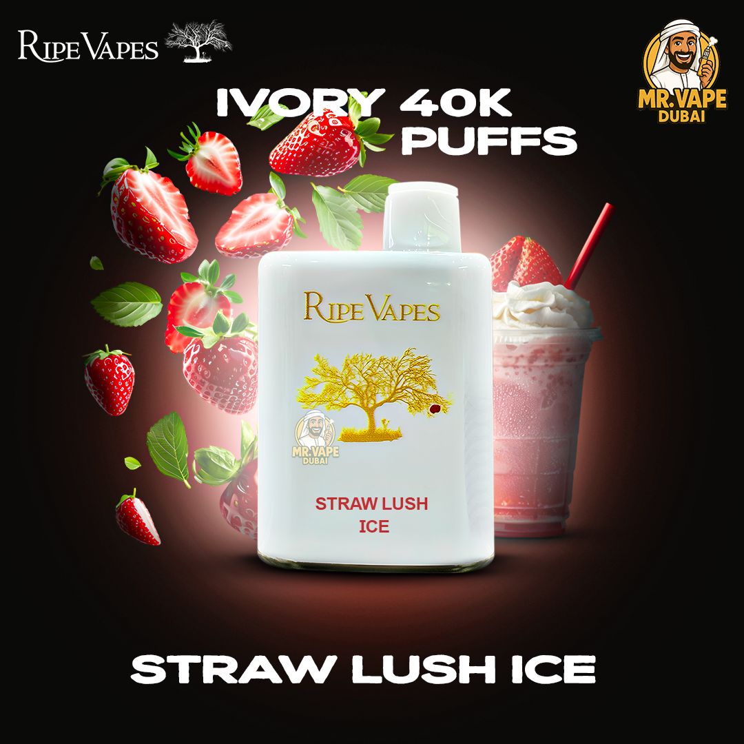 Ripe Vapes Ivory 40,000 Dubai | Buy VCT Disposable Vape UAE