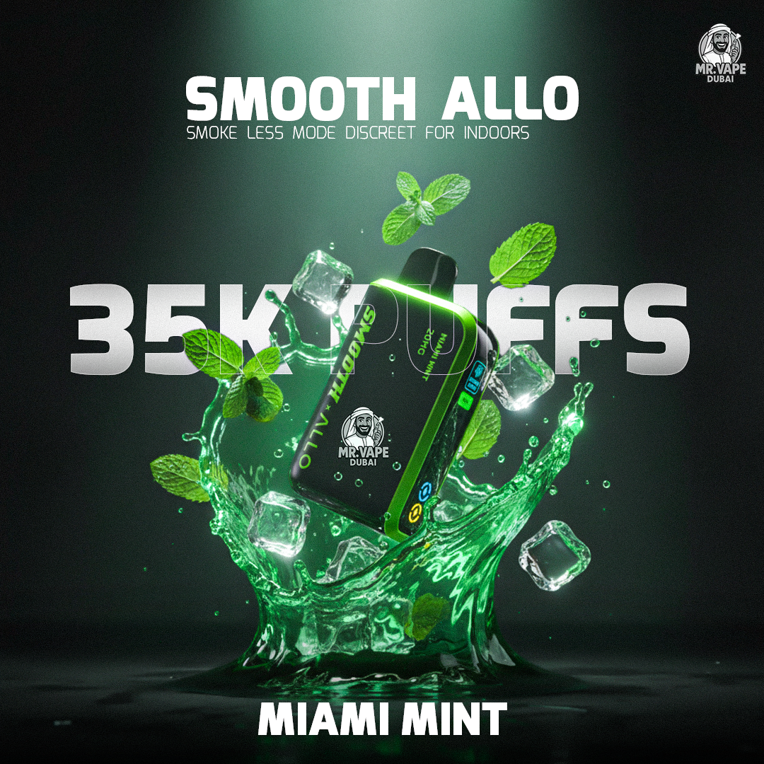 Smooth Allo 35000 Puffs Disposable Vape In Dubai