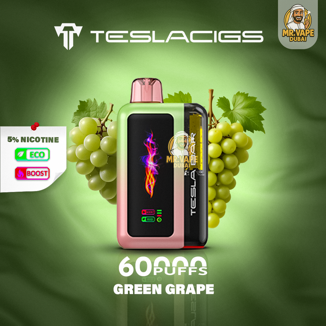 Teslacigs Tesla Bar 60,000 Dubai | Buy 60k Puffs Vape UAE