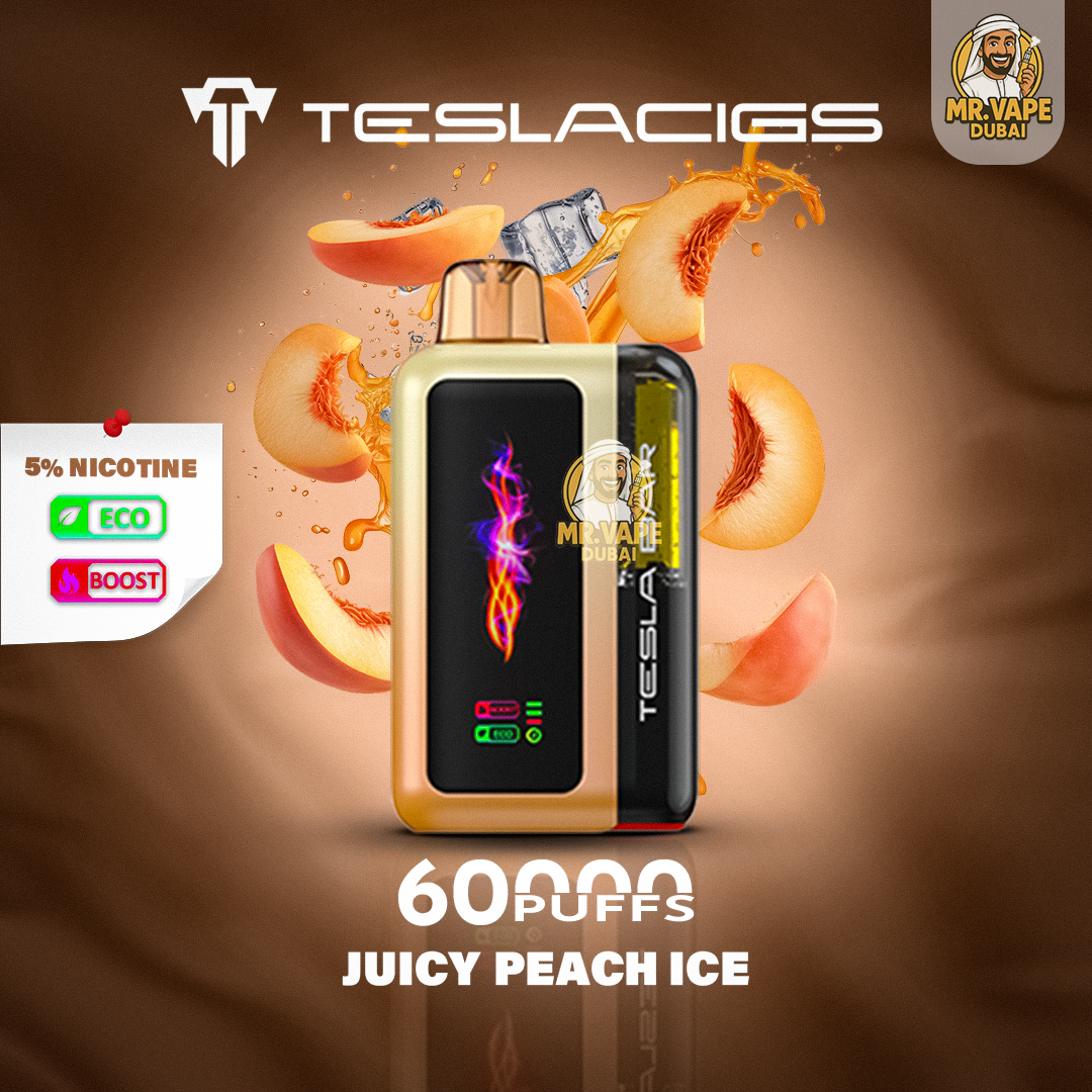 Teslacigs Tesla Bar 60,000 Dubai | Buy 60k Puffs Vape UAE