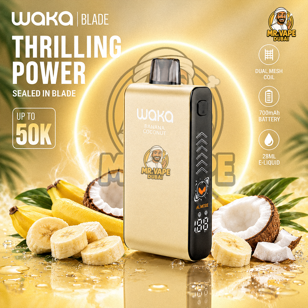 Waka Blade 50000 Puffs Disposable Vape In Dubai