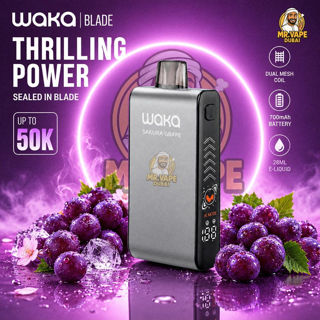 Waka Blade 50000 Puffs Disposable Vape In Dubai