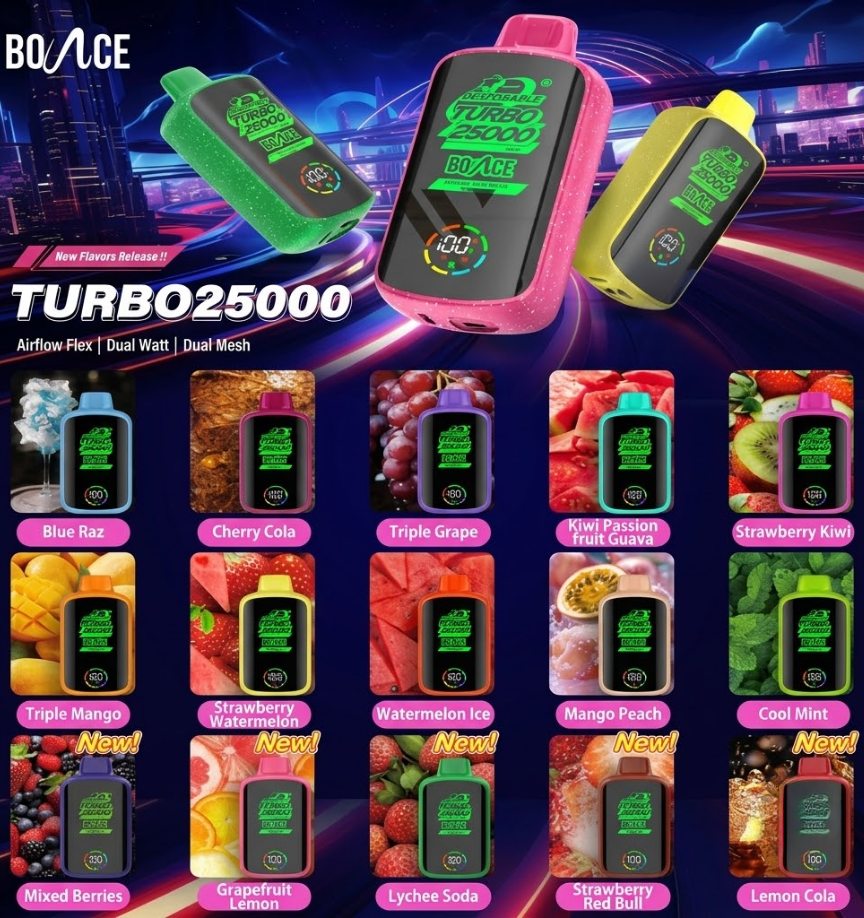 BOUNCE TURBO 25000 Puffs Disposable Vape